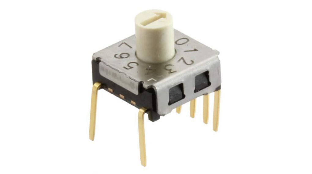 A6K 0035G | Omron Electronic Components Rotary Coded Switch, 10 ...